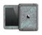 The Teal Aster Flower Lined Apple iPad Mini LifeProof Fre Case Skin Set