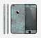 The Teal Aster Flower Lined Skin for the Apple iPhone 6