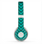 The Teal & Black Sketch Chevron Skin for the Beats by Dre Solo 2 Headphones