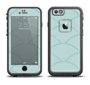 The Teal Circle Polka Pattern Apple iPhone 6/6s LifeProof Fre Case Skin Set