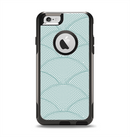 The Teal Circle Polka Pattern Apple iPhone 6 Otterbox Commuter Case Skin Set