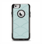The Teal Circle Polka Pattern Apple iPhone 6 Otterbox Commuter Case Skin Set