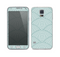 The Teal Circle Polka Pattern Skin For the Samsung Galaxy S5