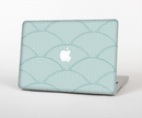 The Teal Circle Polka Pattern Skin for the Apple MacBook Pro Retina 15"
