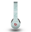 The Teal Circle Polka Pattern Skin for the Beats by Dre Original Solo-Solo HD Headphones