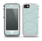 The Teal Circle Polka Pattern Skin for the iPhone 5-5s OtterBox Preserver WaterProof Case