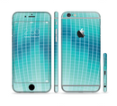 The Teal Disco Ball Sectioned Skin Series for the Apple iPhone 6s