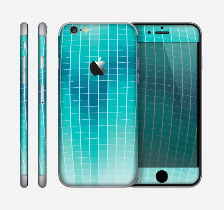 The Teal Disco Ball Skin for the Apple iPhone 6