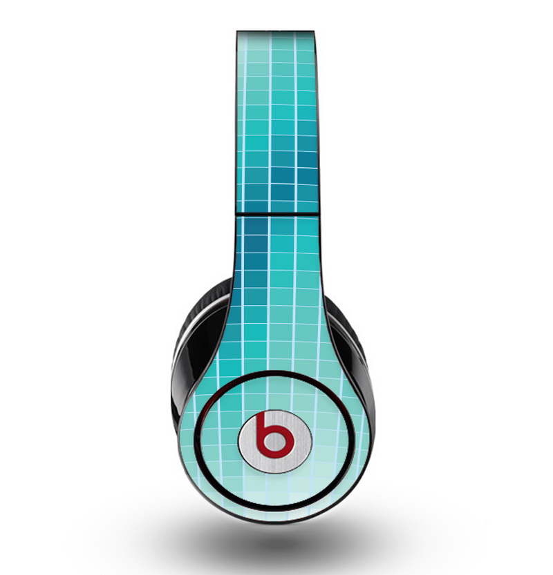 The Teal Disco Ball Skin for the Original Beats by Dre Studio Headphones