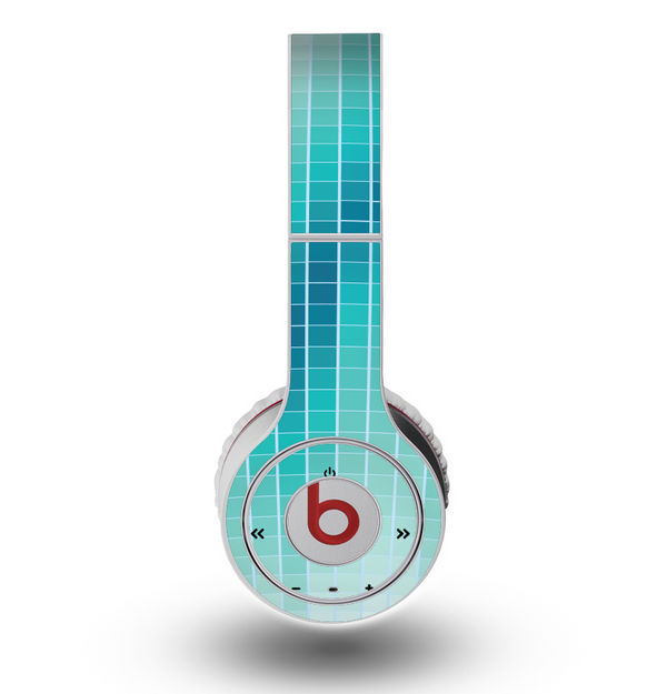 The Teal Disco Ball Skin for the Original Beats by Dre Wireless Headphones