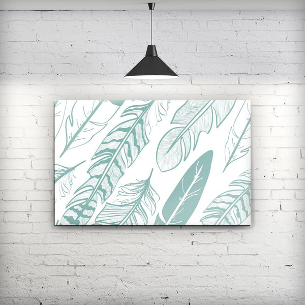 Teal_Feather_Pattern_Stretched_Wall_Canvas_Print_V2.jpg