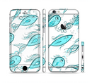 The Teal Fishies Sectioned Skin Series for the Apple iPhone 6s Plus