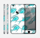 The Teal Fishies Skin for the Apple iPhone 6