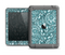 The Teal Floral Paisley Pattern Apple iPad Mini LifeProof Fre Case Skin Set