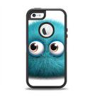The Teal Fuzzy Wuzzy Apple iPhone 5-5s Otterbox Defender Case Skin Set