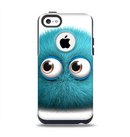 The Teal Fuzzy Wuzzy Apple iPhone 5c Otterbox Commuter Case Skin Set