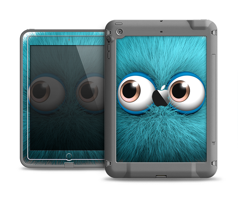 The Teal Fuzzy Wuzzy Apple iPad Air LifeProof Fre Case Skin Set