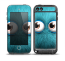 The Teal Fuzzy Wuzzy Skin for the iPod Touch 5th Generation frē LifeProof Case