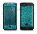 the teal glitter ultra metallic  iPhone 6/6s Plus LifeProof Fre POWER Case Skin Kit