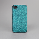The Teal Glitter Ultra Metallic Skin-Sert for the Apple iPhone 4-4s Skin-Sert Case