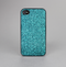 The Teal Glitter Ultra Metallic Skin-Sert for the Apple iPhone 4-4s Skin-Sert Case