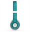 The Teal Glitter Ultra Metallic Skin for the Beats by Dre Solo 2 Headphones