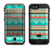 The Teal & Gold Tribal Ethic Geometric Pattern Apple iPhone 6/6s LifeProof Fre POWER Case Skin Set