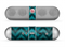 The Teal Gradient Layered Chevron Skin for the Beats by Dre Pill Bluetooth Speaker