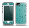 The Teal Hexagon Pattern Skin for the iPhone 5-5s OtterBox Preserver WaterProof Case.png