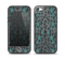 The Teal Leaf Foliage Pattern Skin Set for the iPhone 5-5s Skech Glow Case