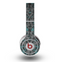 The Teal Leaf Foliage Pattern Skin for the Original Beats by Dre Wireless Headphones
