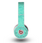 The Teal Leaf Laced Pattern Skin for the Original Beats by Dre Wireless Headphones