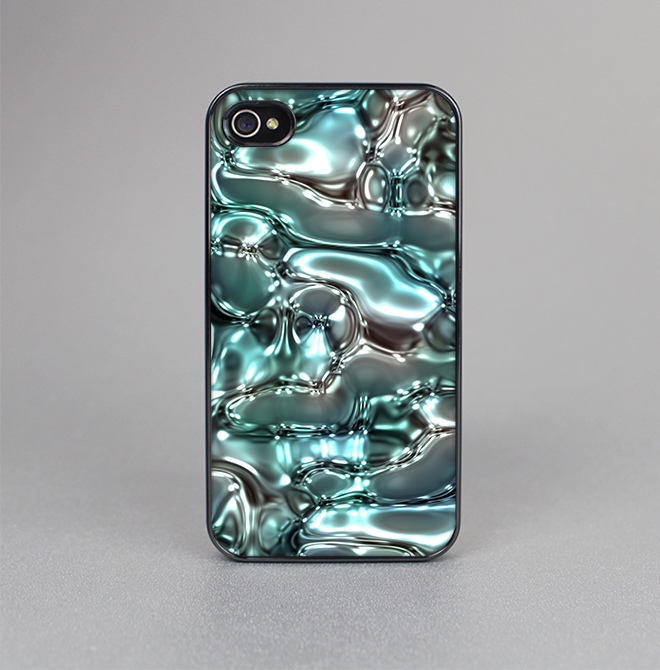 The Teal Mercury Skin-Sert for the Apple iPhone 4-4s Skin-Sert Case