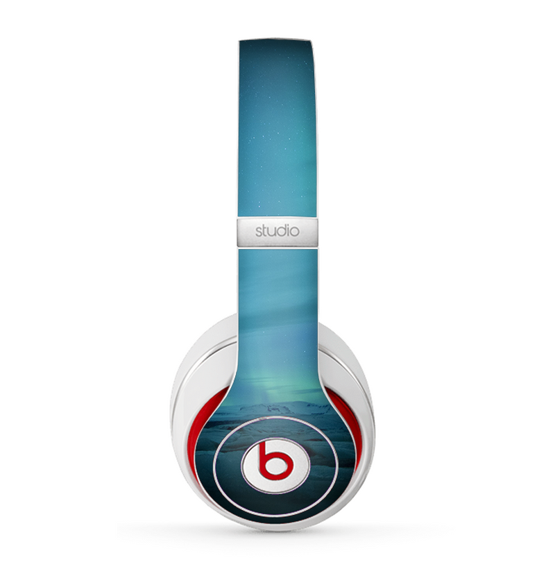 The Teal Northern Lights Skin for the Beats by Dre Studio (2013+ Version) Headphones