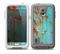 The Teal Painted Rustic Metal Skin Samsung Galaxy S5 frē LifeProof Case