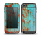 The Teal Painted Rustic Metal Skin for the iPod Touch 5th Generation frē LifeProof Case