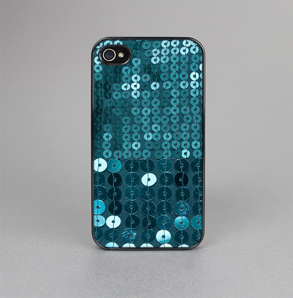 The Teal Sequences Skin-Sert for the Apple iPhone 4-4s Skin-Sert Case