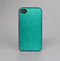 The Teal Stamped Texture Skin-Sert for the Apple iPhone 4-4s Skin-Sert Case