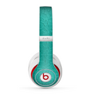 The Teal Stamped Texture Skin for the Beats by Dre Studio (2013+ Version) Headphones