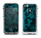 The Teal Vector Camo Apple iPhone 5-5s LifeProof Fre Case Skin Set
