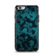 The Teal Vector Camo Apple iPhone 6 Otterbox Symmetry Case Skin Set