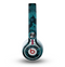 The Teal Vector Camo Skin for the Beats by Dre Mixr Headphones