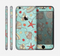 The Teal Vintage Seashell Pattern Skin for the Apple iPhone 6