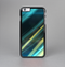 The Teal & Yellow Abstract Glowing Lines Skin-Sert for the Apple iPhone 6 Plus Skin-Sert Case