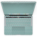 MacBook Pro with Touch Bar Skin Kit - The_Teal_and_White_Chevron_Pattern-MacBook_13_Touch_V4.jpg?