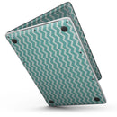 MacBook Pro with Touch Bar Skin Kit - The_Teal_and_White_Chevron_Pattern-MacBook_13_Touch_V6.jpg?