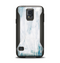 The Teal and White WaterColor Panel Samsung Galaxy S5 Otterbox Commuter Case Skin Set