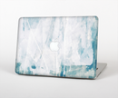 The Teal and White WaterColor Panel Skin for the Apple MacBook Pro Retina 15"