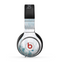 The Teal and White WaterColor Panel Skin for the Beats by Dre Pro Headphones