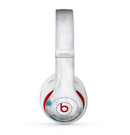 The Teal and White WaterColor Panel Skin for the Beats by Dre Studio (2013+ Version) Headphones